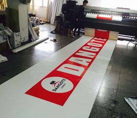 China Fire Retardant Matte PVC Laminated Tarpaulin / Warp Knitting Tarp for Side Curtain supplier